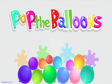 Pop The Balloons Game